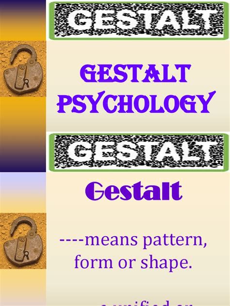 Gestalt Psychology | PDF