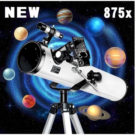 天体望遠鏡 反射望遠鏡 地上望遠鏡 875倍 最新 スマート天体望遠鏡 スマホ Iphone スマートフォン対応 ビデオカメラ 業務用