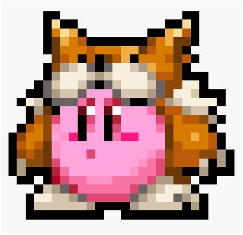 Transparent Kirby Sprite Png Animal Kirby Pixel Art Png Download