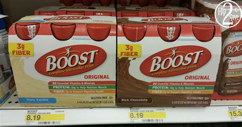 New 31 Boost Coupon Boost Nutritional Shakes 6 Packs Only 270
