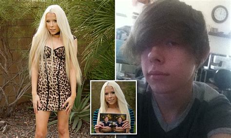 Transgender Teen Brittney Kade Dreams Of Becoming A Model After Transitioning Daily Mail Online