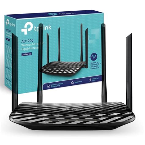 Tp Link Archer C6 Ac1200 Wireless Gigabit Router Archer C6 City