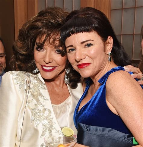 dame joan collins daughter blasted rod stewart for keeping her awake with wild party the