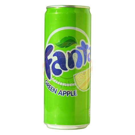 Coca Cola Fanta Green Apple 330ml