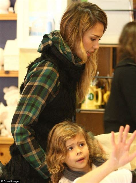Jessica Alba Revs Up Daughter Honors Wardrobe As They Step Out In Matching Leather Jackets