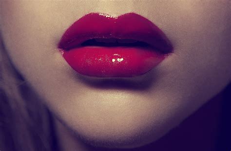 X Lips Closeup Red Lipstick Wallpaper Coolwallpapers Me