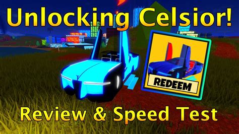 Unlocking Season 8 Level 10 Celsior In Roblox Jailbreak Speed Test