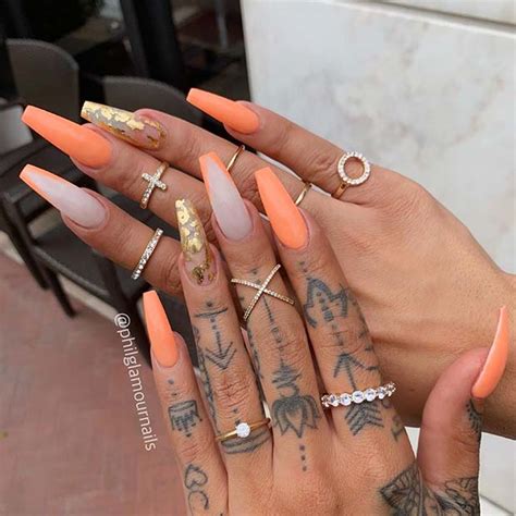 43 Of The Best Orange Nail Art Ideas And Designs Page 2