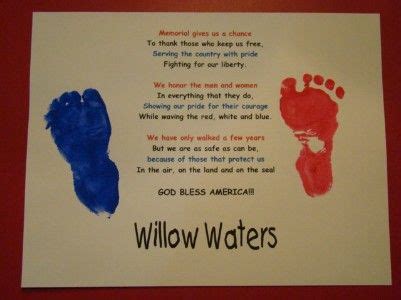 Memorial day arts and crafts for preschoolers. Cute memorial day craft | Memorial day, Toddler art ...