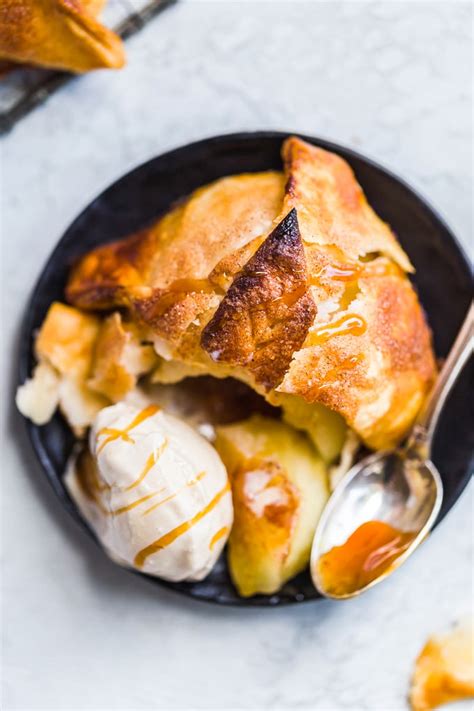 I will say that homemade is better though (no surprise there) . pillsbury pie crust apple dumplings