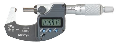 Mitutoyo Digital Spherical Face Micrometer Operation Type Digital