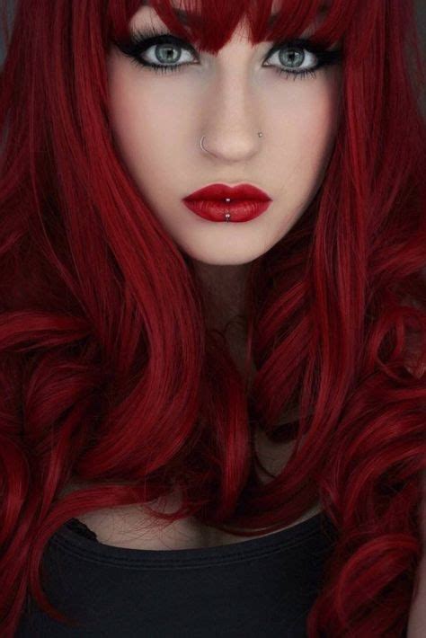 New Hair Your Hair Dyed Red Hair Velvet Red Hair Bright Red Hair