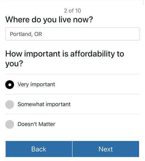 The Find Your Best Place Quiz