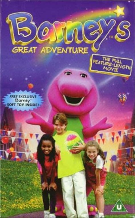 Barney Barney S Great Adventure The Movie Vhs 1998 Te