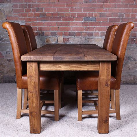 Rated 4.85 out of 5 stars. solid wood dining table by h&f | notonthehighstreet.com