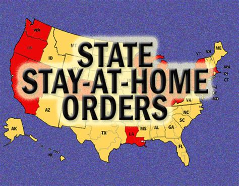 Stay home, stay safe, save lives. More than half of states have stay-at-home orders - Land Line
