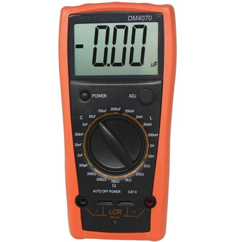 Dm4070 Digital Lcr Meter 3 12 20h 2000uf 20mohm Selfdischarge