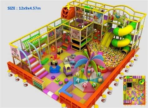 Pvc Children Indoor Playground Equipment For Useful For Pre School