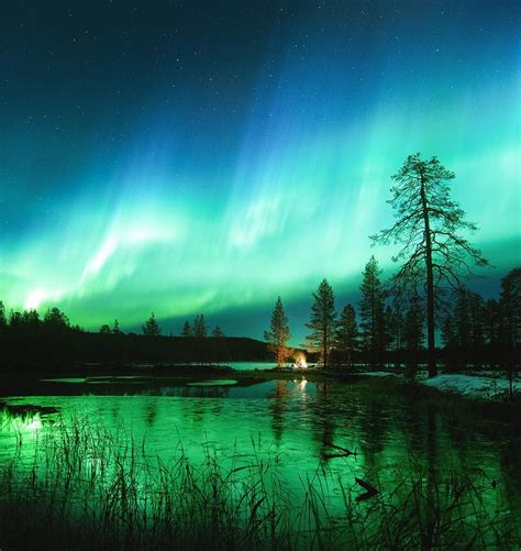 Photographer Jani Ylinampa Captures The Northern Lights In Finland