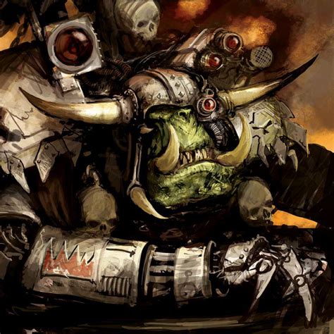 Warboss Warhammer 40k Wiki Space Marines Chaos