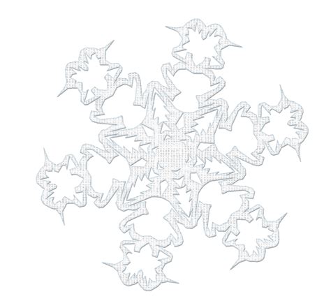 White Snowflake Png Ice Crystal 11