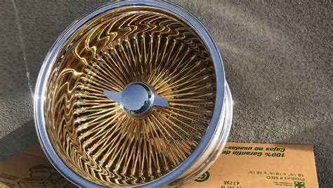 17x9 100 Spoke Usa Gold Center Usa The Hook Up Wire