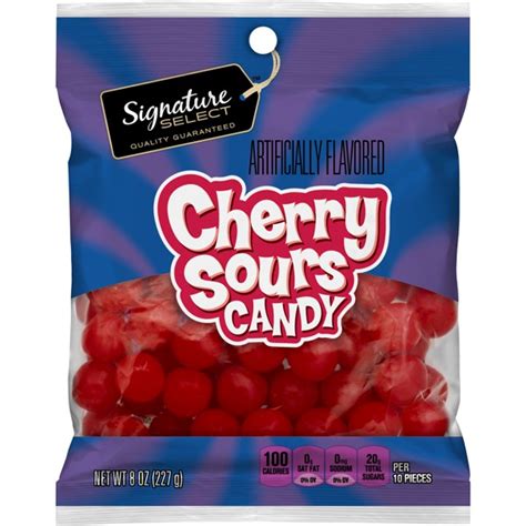 Signature Select Cherry Sours Candy 1source