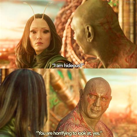 Whats Your Favorite Drax Quote 😂 Guardians Of The Galaxy Memes Marvel