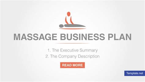 How To Create A Massage Business Plan Free And Premium Templates