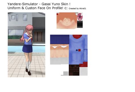 Yandere Simulatorgasai Yuno Skin By Atira01 On Deviantart