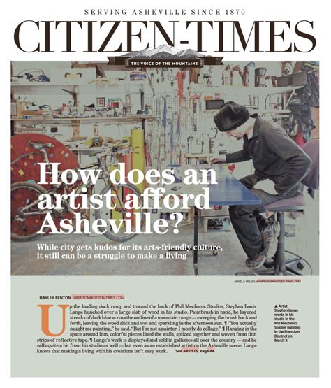 Clay Club Asheville Citizen Times How Does An Artist Afford Asheville
