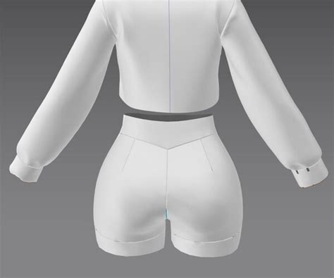 Artstation Clothes Set For Women 3d Model Game Assets