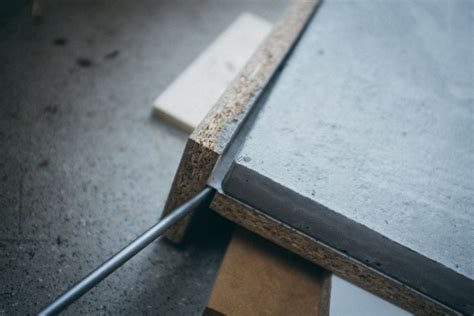Vom rohbau bis zum fertigen haus steht viel ausbauarbeit an: Ghostbastlers - Tischplatte Aus Beton von Couchtisch Beton ...
