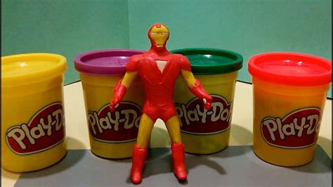 How to watch iron man's complete marvel cinematic universe journey. Iron Man Play Doh Железный Человек Плей До - YouTube