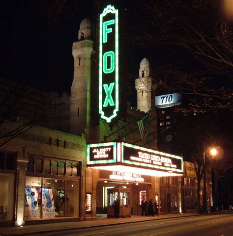 South civic center drive, related objects. File:Fox Theater night.jpg - Wikimedia Commons