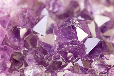 Hd Wallpaper Purple Quartz Gem Crystal Amethyst Stone Nature