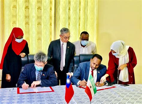 Cba Tv On Twitter Somaliland And Taiwan Sign Agreement On Health Cooperation This System Will