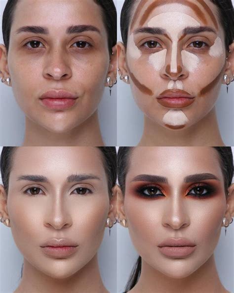 Black Makeup Before And After Saubhaya Makeup