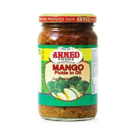 Ahmed Mango Pickle In Oil 330g Ambas Foods Order Online