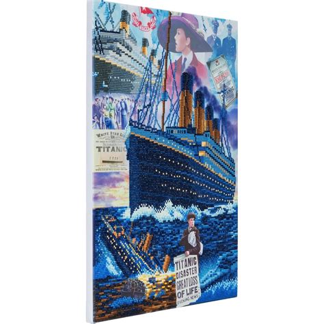 Diamond Painting Titanic Sunken Dreams 40 X 50 Cm Partial Painting Cak A69