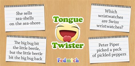 Tongue Twisters Android App