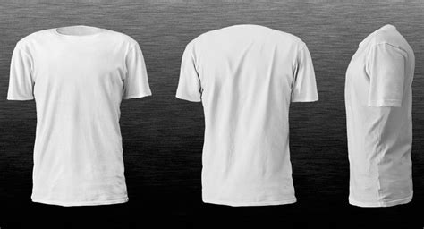 Realistic Blank Tshirt Template In White Color Hd Wallpapers