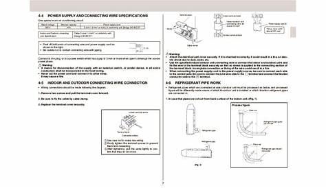 Mitsubishi MCFH A24WV Floor Mounted Air Conditioner Installation Manual