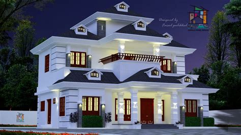2209 Square Feet 5 Bedroom Kerala Traditional Style Beautiful Double