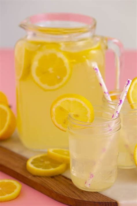 Homemade Lemonade With Simple Syrup Mind Over Munch