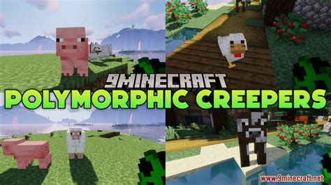 Polymorphic Creepers Resource Pack 1minecraft