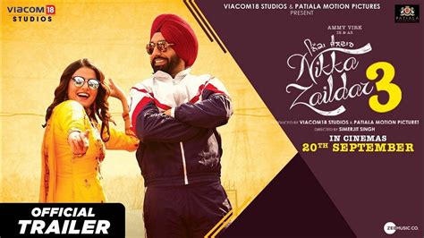 Nikka Zaildar 3 Movie Trailer Ammy Virk And Wamiqa Gabbi Releasing