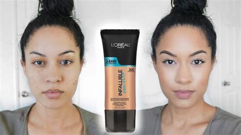 Loreal Infallible Pro Glow Foundation Review Youtube