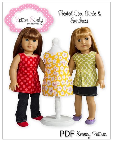Karen Mom Of Threes Craft Blog Patterns From Kotton Candy Doll Fashions