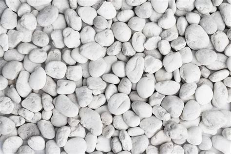 White Pebbles Stone Texture And Background Stock Image Everypixel